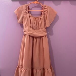 Charming Pink Kids Dress